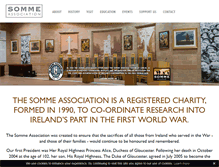 Tablet Screenshot of irishsoldier.org